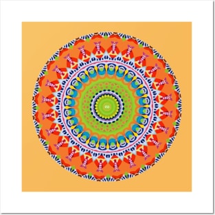 Mandala FIVE Posters and Art